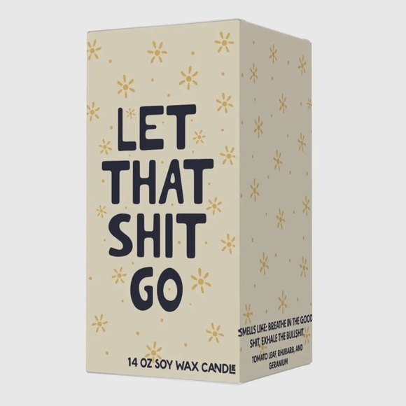 Let that Shit Go Candle ~Brand New!💫 - Picture 3 of 4